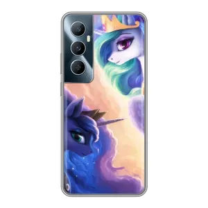 Чохол Unicorn на Realme C65 (Єдиноріжки на хамарках)