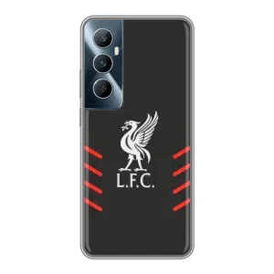Силиконовые Чехлы принт Футбол на Realme C65 (Эмблема Liverpool)