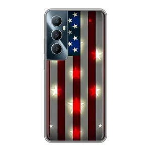 Чохол Прапор USA для Realme C65 (Прапор США 2)