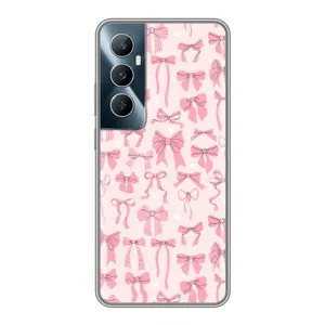Чохол банти для Realme C65 (Фон бантики)