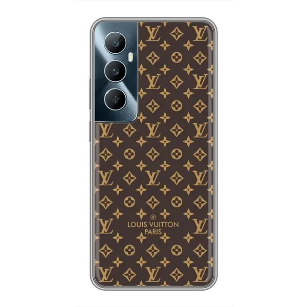 Чехол с рисунком «Фон Луи Виттон» для Realme C65