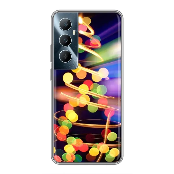 Чехол с рисунком «Гирлянды» для Realme C65