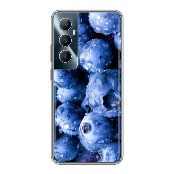 Чехол с рисунком «Голубика» для Realme C65 Чехол с рисунком «Голубика» для Realme C65