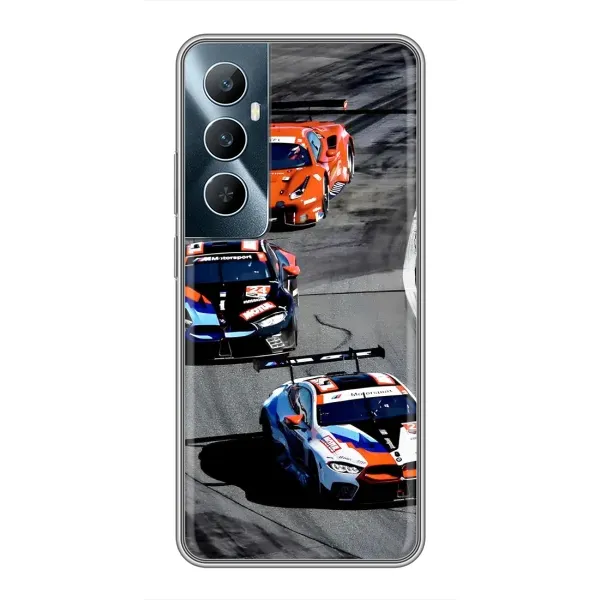 Чехол с рисунком «Гонщики» для Realme C65