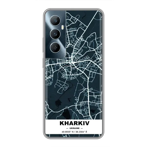 Чехол с рисунком «Харьков» для Realme C65 Чехол с рисунком «Харьков» для Realme C65