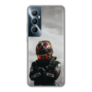 Чехол фильм Формула 1 для Realme C65 (Хэмилтон 44)