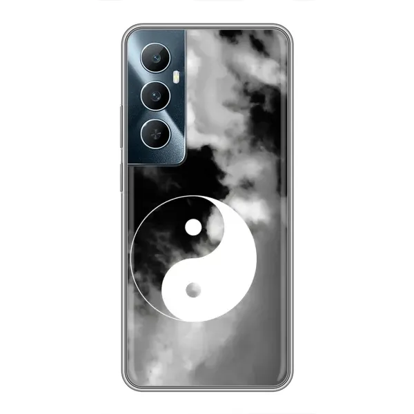Чехол с рисунком «Инь-Янь» для Realme C65 Чехол с рисунком «Инь-Янь» для Realme C65