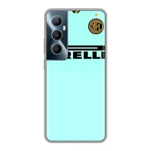 Силиконовые Чехлы принт Футбол на Realme C65 (Inter)