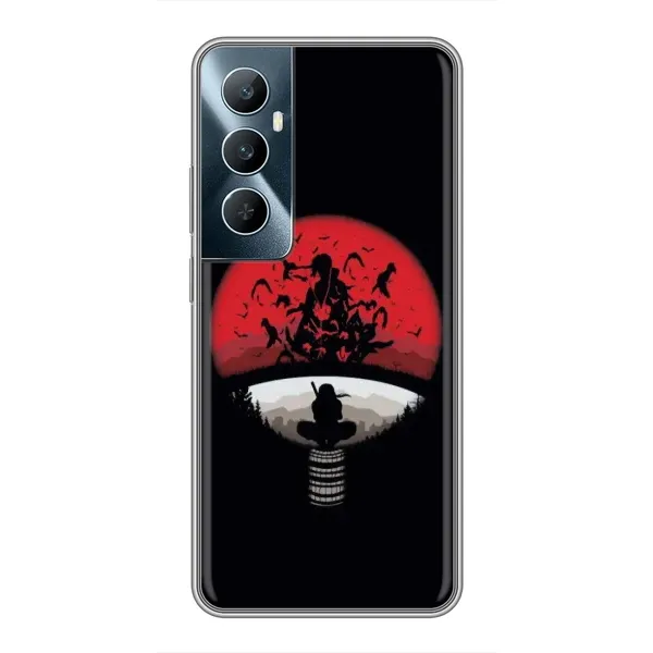 Чехол с рисунком «Итачи на черном» для Realme C65 Чехол с рисунком «Итачи на черном» для Realme C65