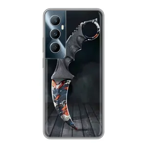 Чехол с рисунком «Кинжал КС ГО» для Realme C65