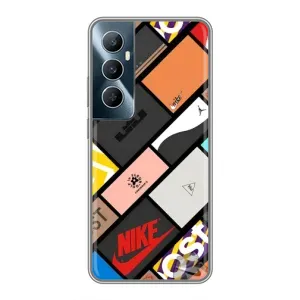 Чехол с рисунком «Коробки» для Realme C65