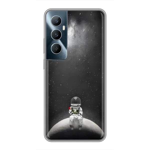 Чехол с рисунком «Космонавт романтик» для Realme C65 Чехол с рисунком «Космонавт романтик» для Realme C65