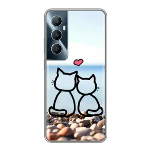 Силіконові Чохли Коханій людині для Realme C65 (Котейки)