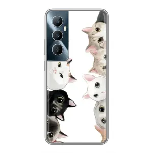 Силіконовий чохол з котиком для Realme C65 (Коти)