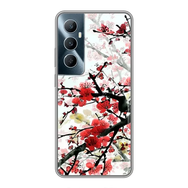 Чехол с рисунком «Красивая Сакура» для Realme C65 Чехол с рисунком «Красивая Сакура» для Realme C65