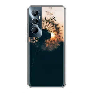 Силіконовий Чохол з кульбабками на Realme C65 (Гарна кульбабка)