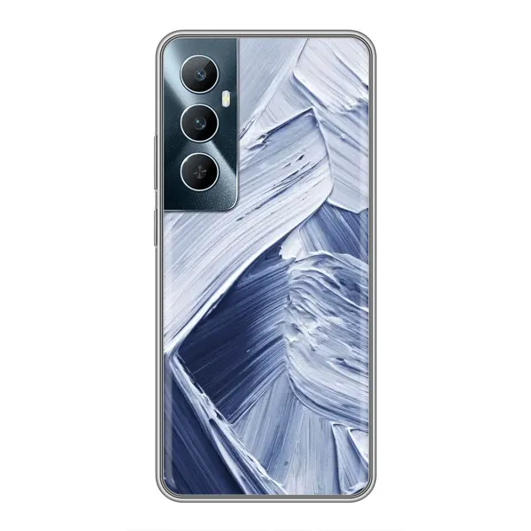Чехол с рисунком «Краски мазки» для Realme C65