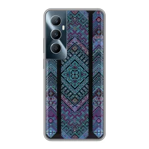 Силиконовый Чехол на Realme C65 (Крутой орнамент)