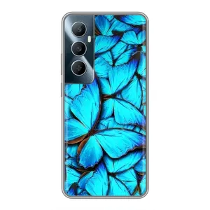 Силіконовий бампер з картинкою звірів для Realme C65 (Крила метеликів)