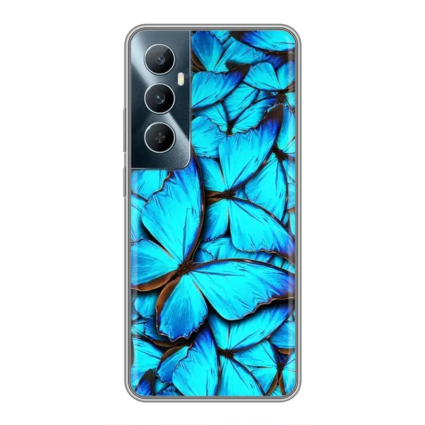 Чехол с рисунком «Крылья бабочек» для Realme C65 Чехол с рисунком «Крылья бабочек» для Realme C65