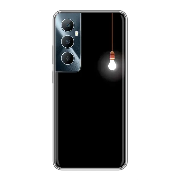 Чехол с рисунком «Лампочка» для Realme C65
