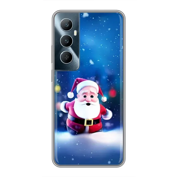 Чехол с рисунком «Маленький Дед Мороз» для Realme C65