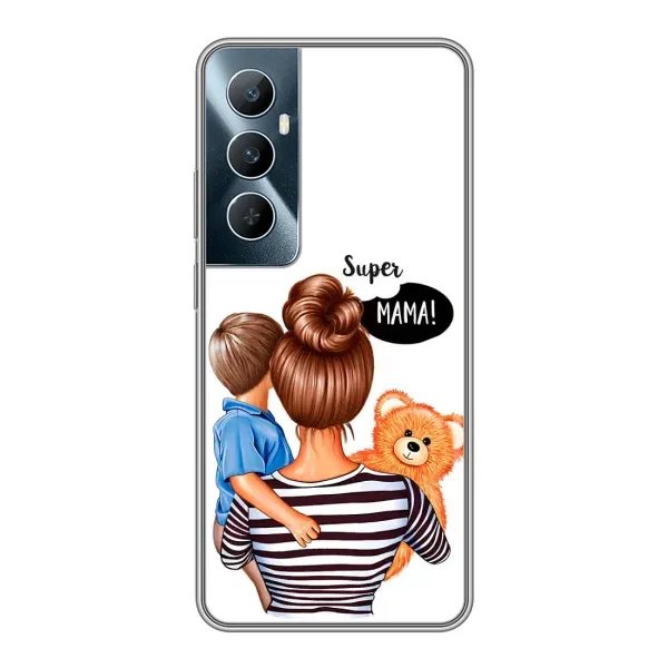Чехол с рисунком «Мама и сын» для Realme C65 Чехол с рисунком «Мама и сын» для Realme C65