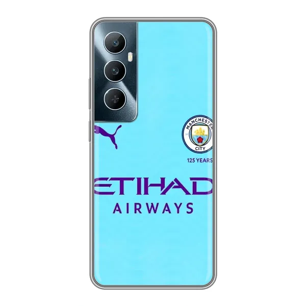 Чехол с рисунком «Man City» для Realme C65 Чехол с рисунком «Man City» для Realme C65
