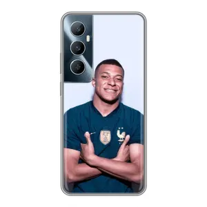 Чохол (TPU) з Футболістом на Realme C65 (Мбаппешичка)