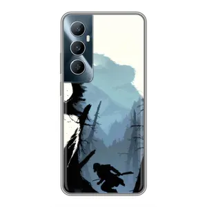 Фото - Силиконовый бампер с картинкой животных для Realme C65