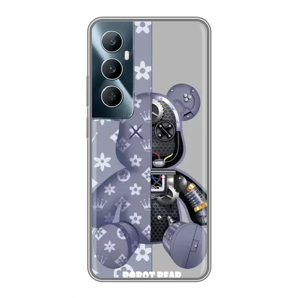 Чехол с рисунком «Медведь Louis Vuitton» для Realme C65