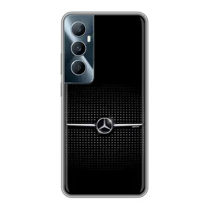 Силіконовий бампер з картинкою машини на Realme C65 (Mercedes)
