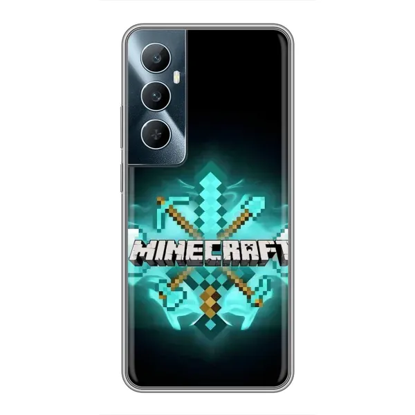 Чехол с рисунком «MineCraft 2» для Realme C65 Чехол с рисунком «MineCraft 2» для Realme C65
