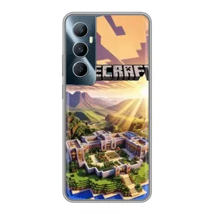 Чехол майнкрафт для Realme C65 (MINECRAFT)