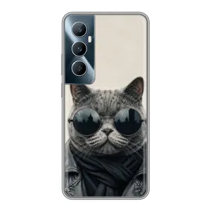 Чохол на тематику: Коти для Realme C65 (Модний кіт)