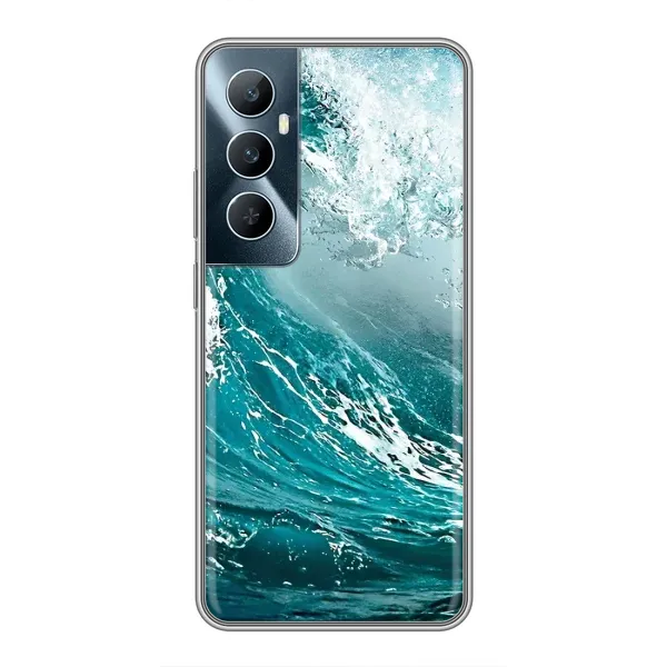 Чехол с рисунком «Морская волна» для Realme C65 Чехол с рисунком «Морская волна» для Realme C65
