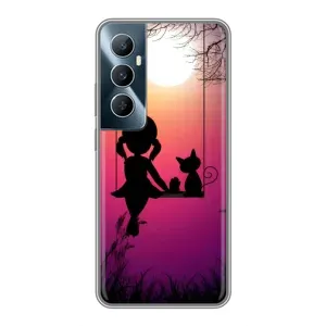 Дівчачий Чохол для Realme C65 (На гойдалці)