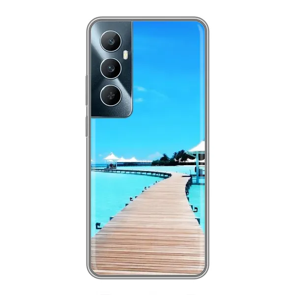 Чехол с рисунком «Набережная» для Realme C65 Чехол с рисунком «Набережная» для Realme C65