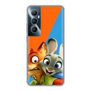 Чохли ЗООТРОПОЛІС для Realme C65 (Нік і Хопс)