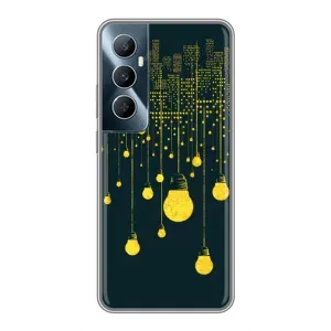 Силіконові Чохли Коханій людині для Realme C65 (Нічне місто)