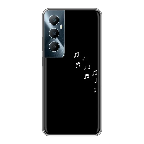 Чехол с рисунком «Ноты» для Realme C65