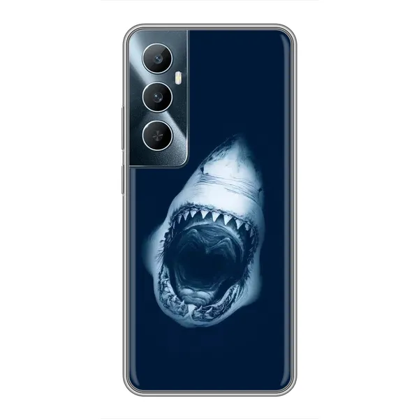 Чехол с рисунком «Пасть Акулы» для Realme C65 Чехол с рисунком «Пасть Акулы» для Realme C65