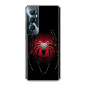 Чехол Супергерой Человека Паука на Realme C65 (Паук)
