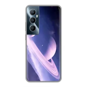Чехлы КОСМОС для Realme C65 (Планета в космосе)