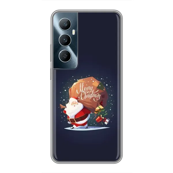 Чехол с рисунком «Подарки от Санты» для Realme C65 Чехол с рисунком «Подарки от Санты» для Realme C65