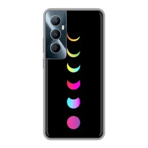 Чехол (ТПУ) с планетами на Realme C65 (Полнолуние)