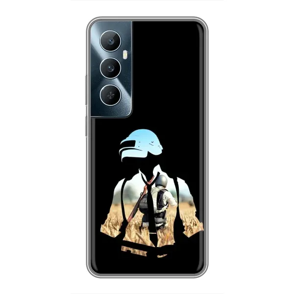 Чехол с рисунком «Пубг мен» для Realme C65 Чехол с рисунком «Пубг мен» для Realme C65
