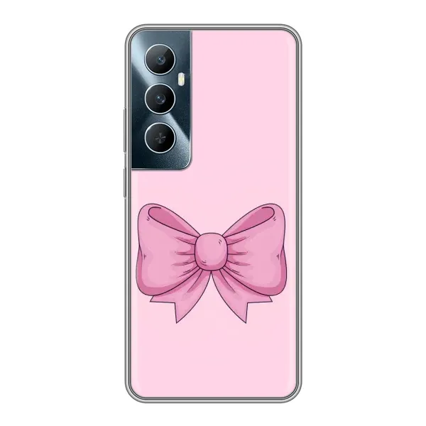 Чехол с рисунком «Розовый бантик» для Realme C65 Чехол с рисунком «Розовый бантик» для Realme C65