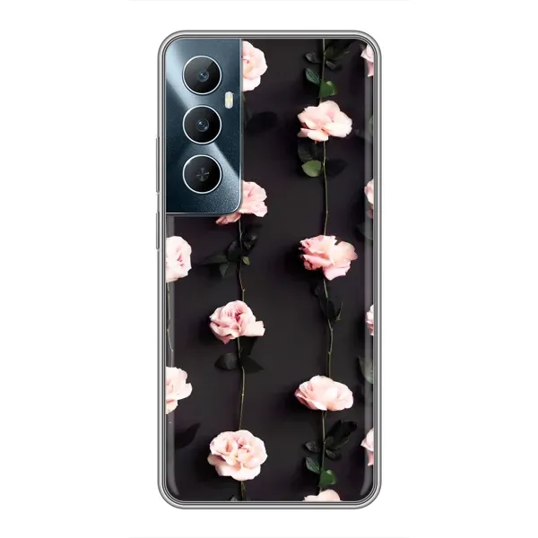 Чехол с рисунком «Розы» для Realme C65 Чехол с рисунком «Розы» для Realme C65