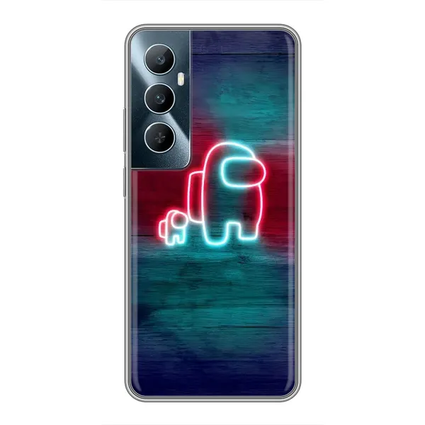 Чехол с рисунком «С питомцем» для Realme C65 Чехол с рисунком «С питомцем» для Realme C65